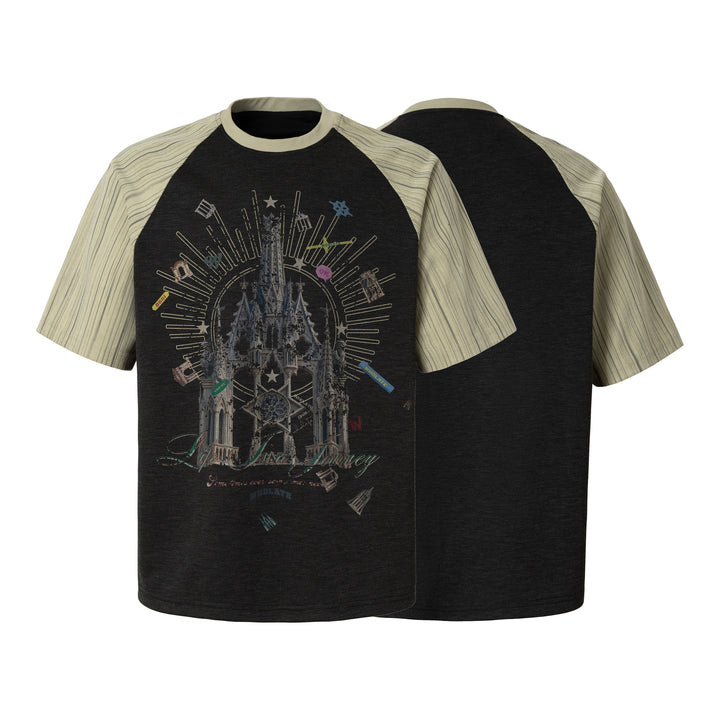 3-6-5.shop Gothic Cathedral Graphic Tee