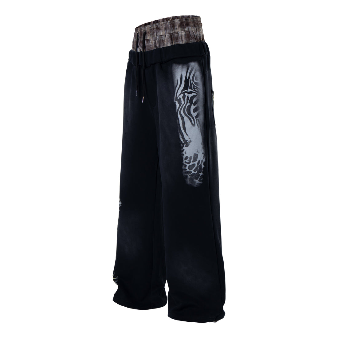 3-6-5.shop Wild Fusion Graphic Sweatpants