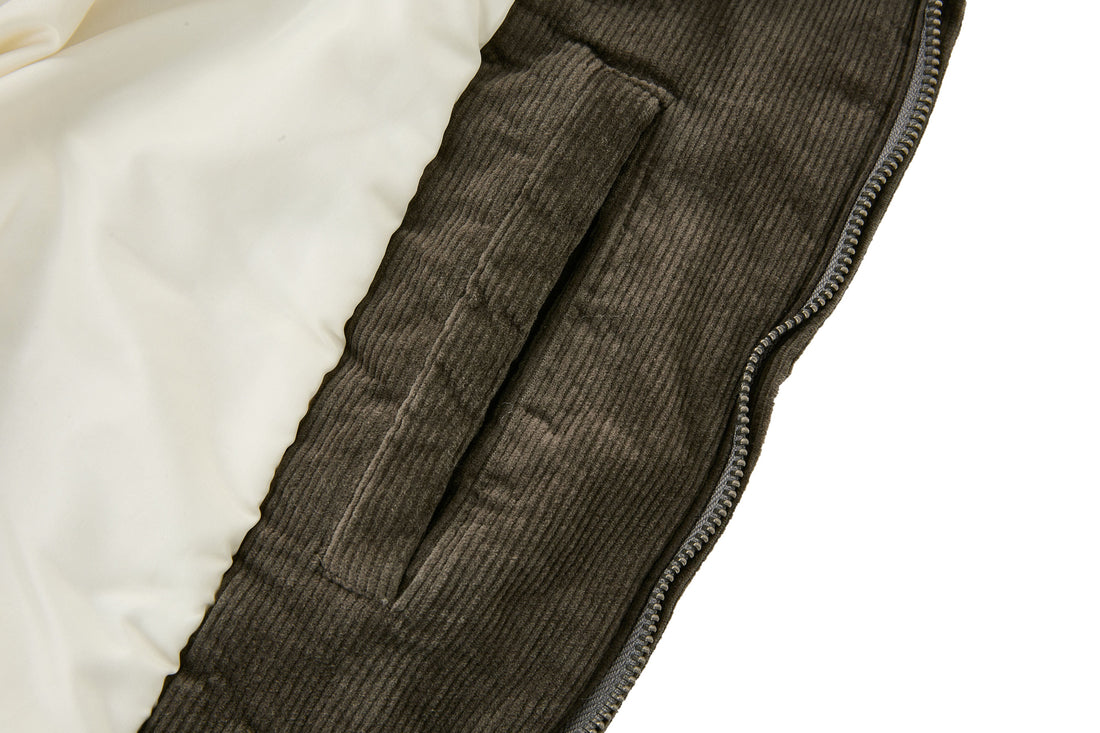 3-6-5.shop Corduroy Utility Bomber Jacket