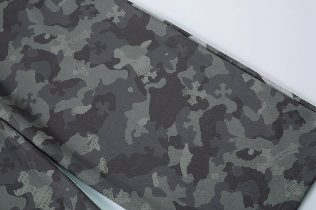 3-6-5.shop Camo Star Wide-Leg Sweatpants