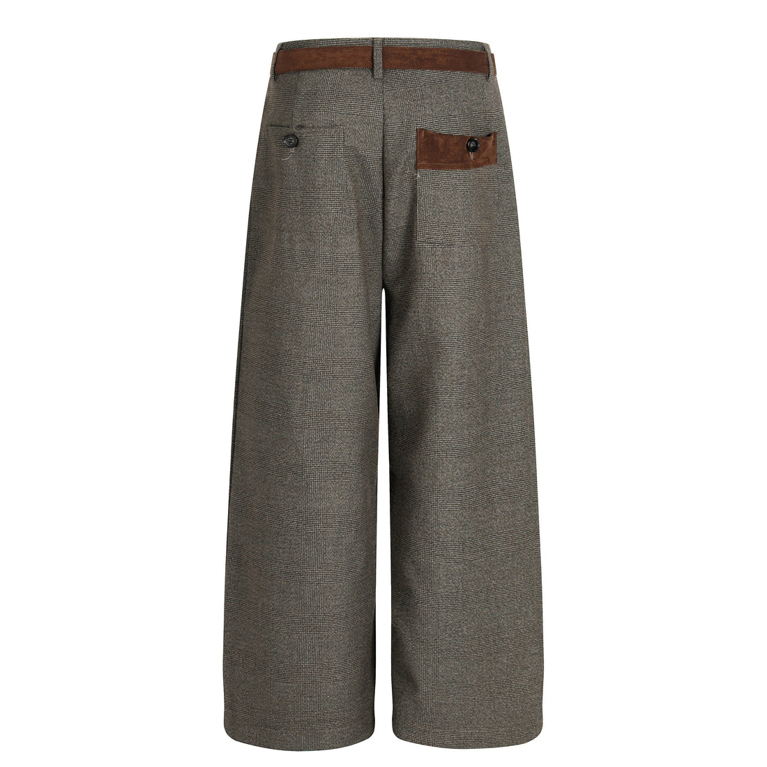 3-6-5.shop Vintage Wide-Leg Suit Pants