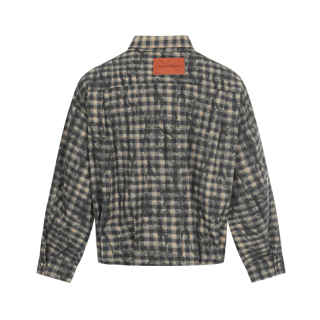 3-6-5.shop Vintage Plaid Button-Up Jacket