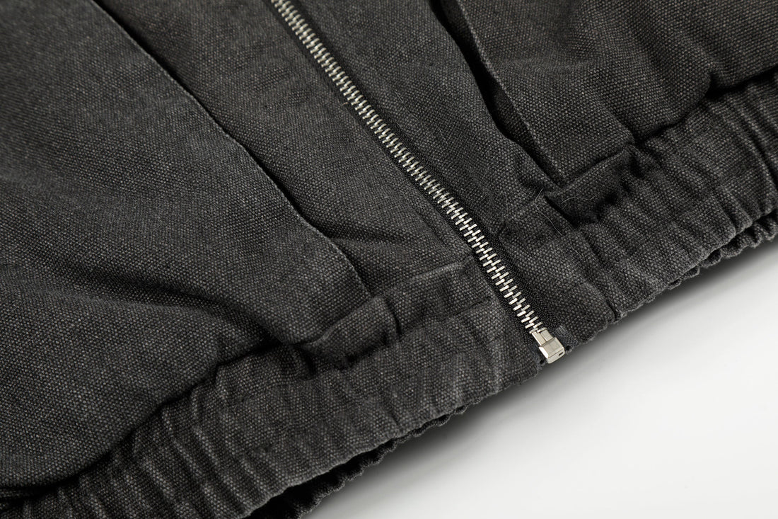 3-6-5.shop Fleece-Lined Utility Jacket