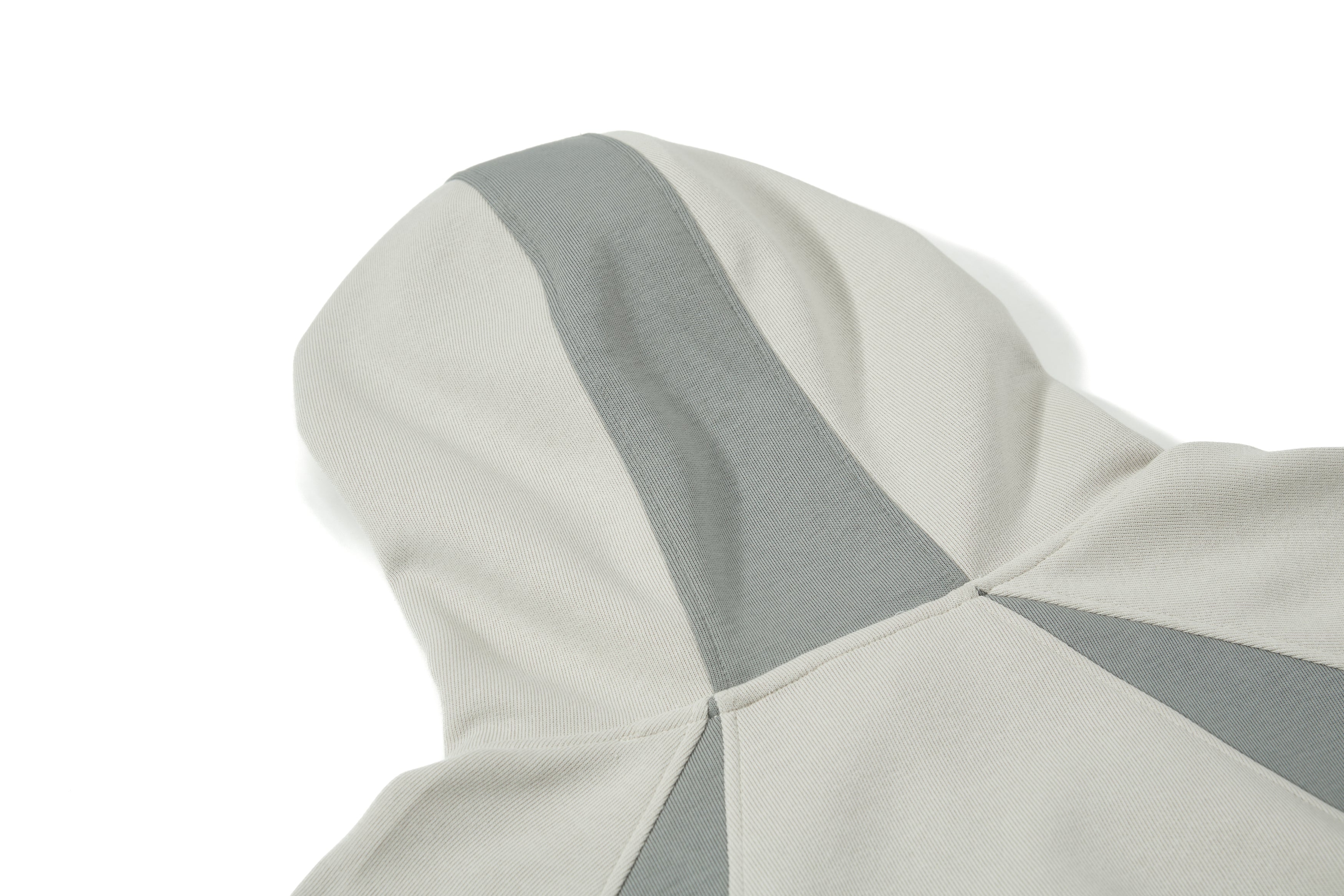3-6-5.shop Multi-Panel Contrast Hooded Sweatshirt