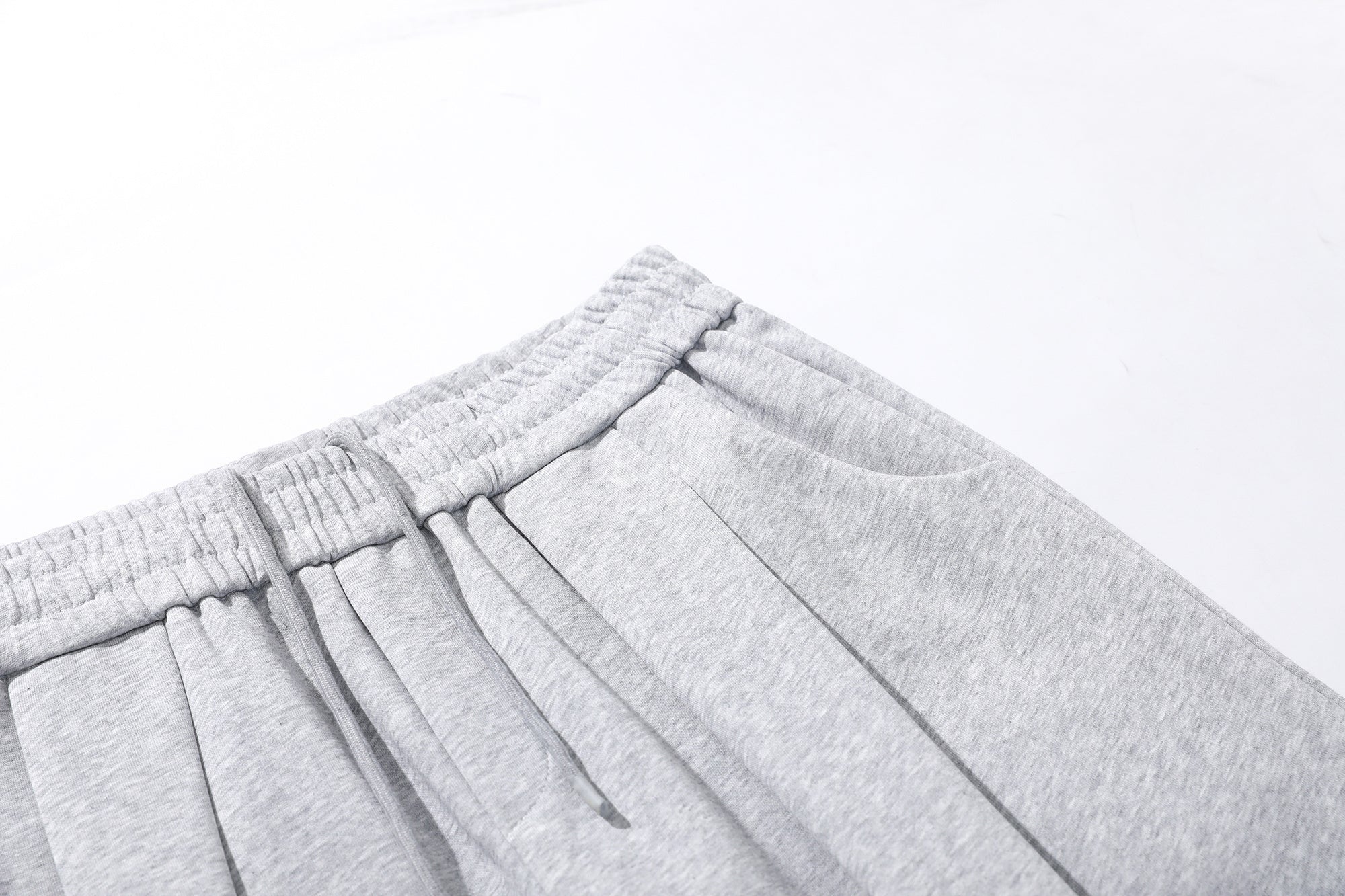 3-6-5.shop Sculpted Pleat Wide-Leg Sweatpants