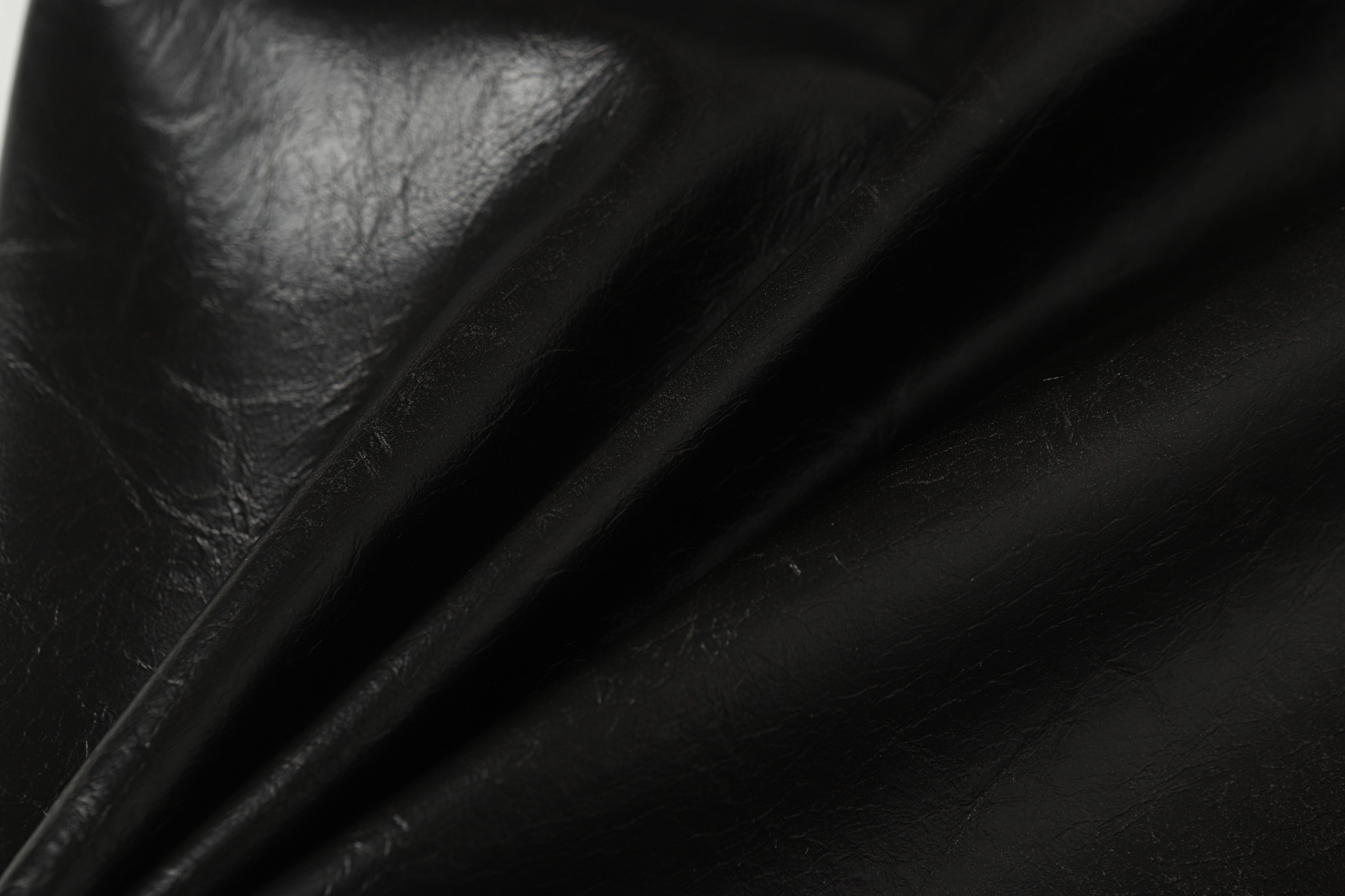 3-6-5.shop Web Embossed PU Wide-Leg Pants