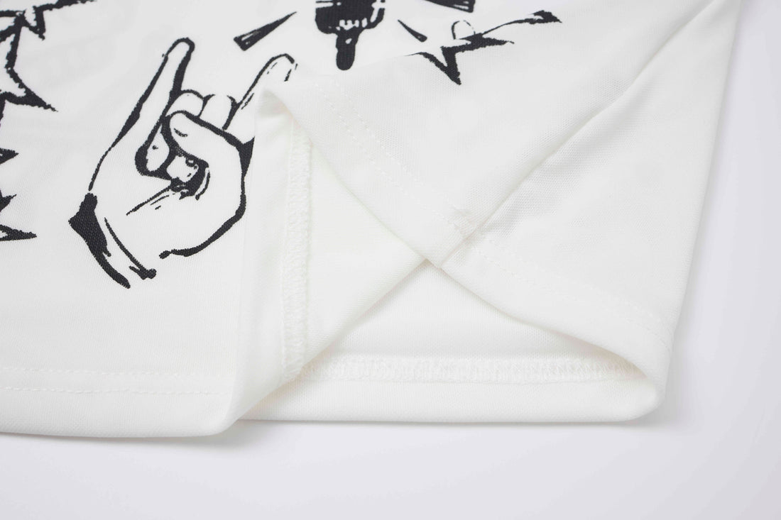 3-6-5.shop Graphic Long Sleeve Top