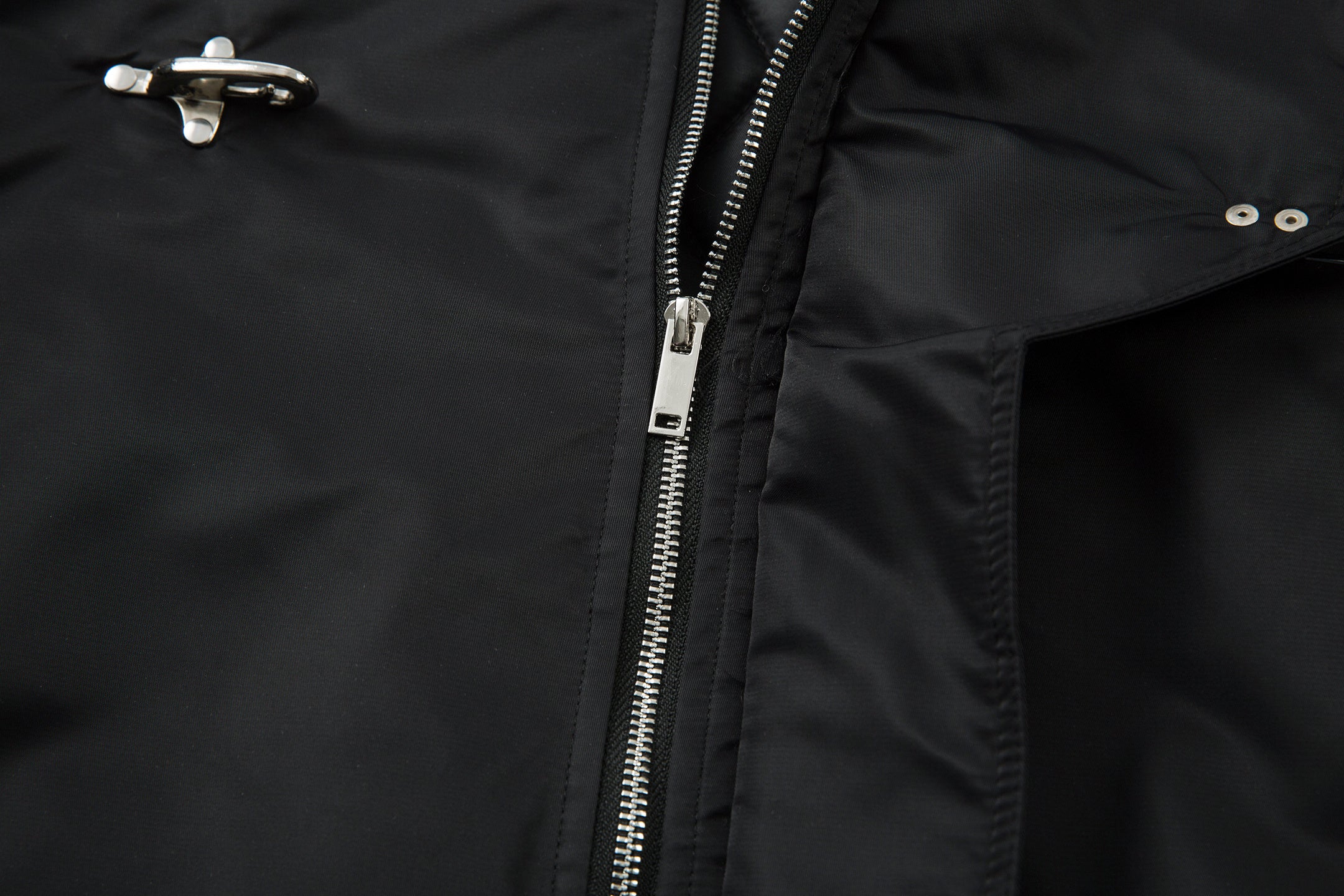 3-6-5.shop Toggle-Lock Fur Hood Jacket
