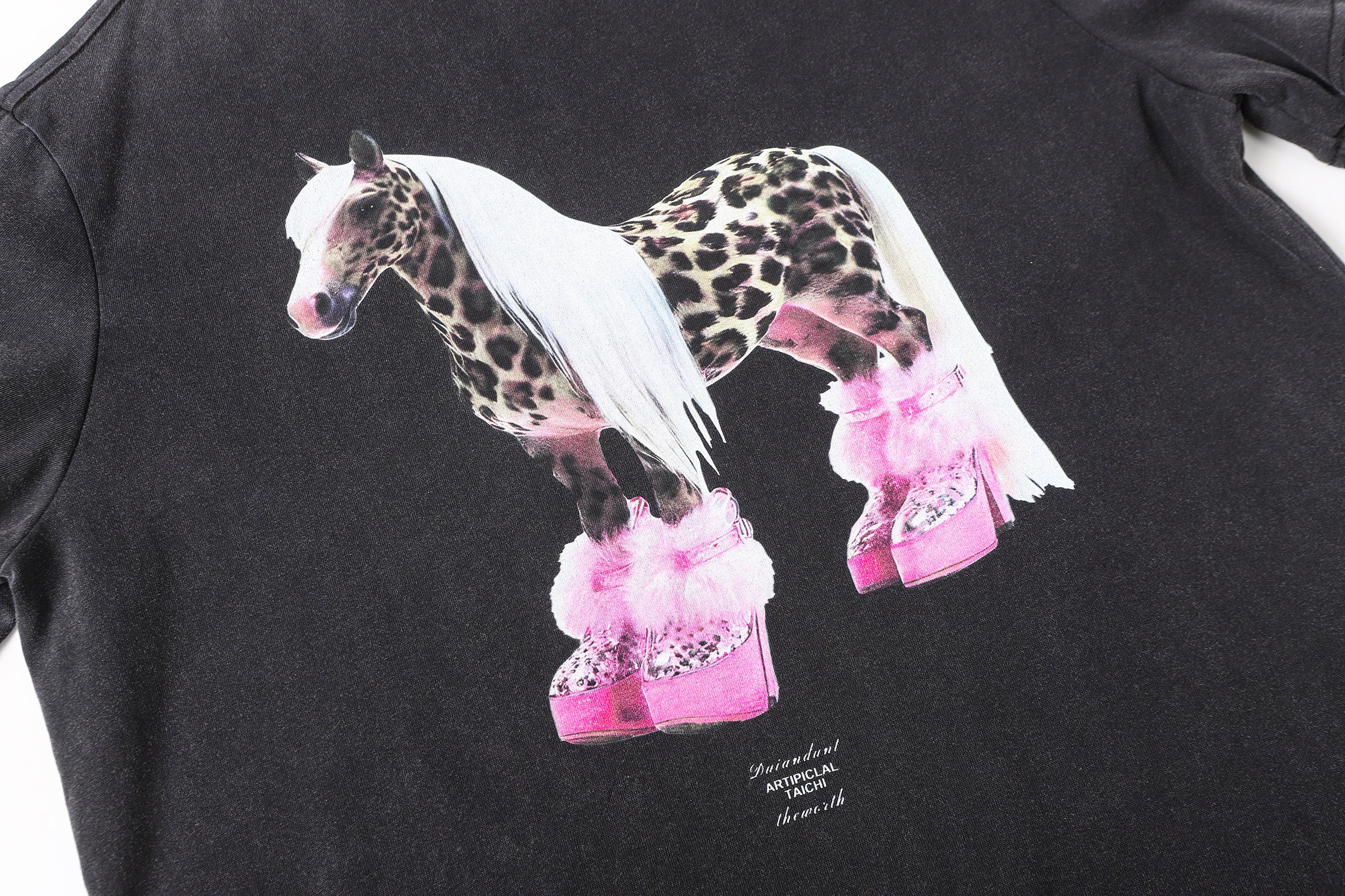 3-6-5.shop Layered Horse Graphic Tee