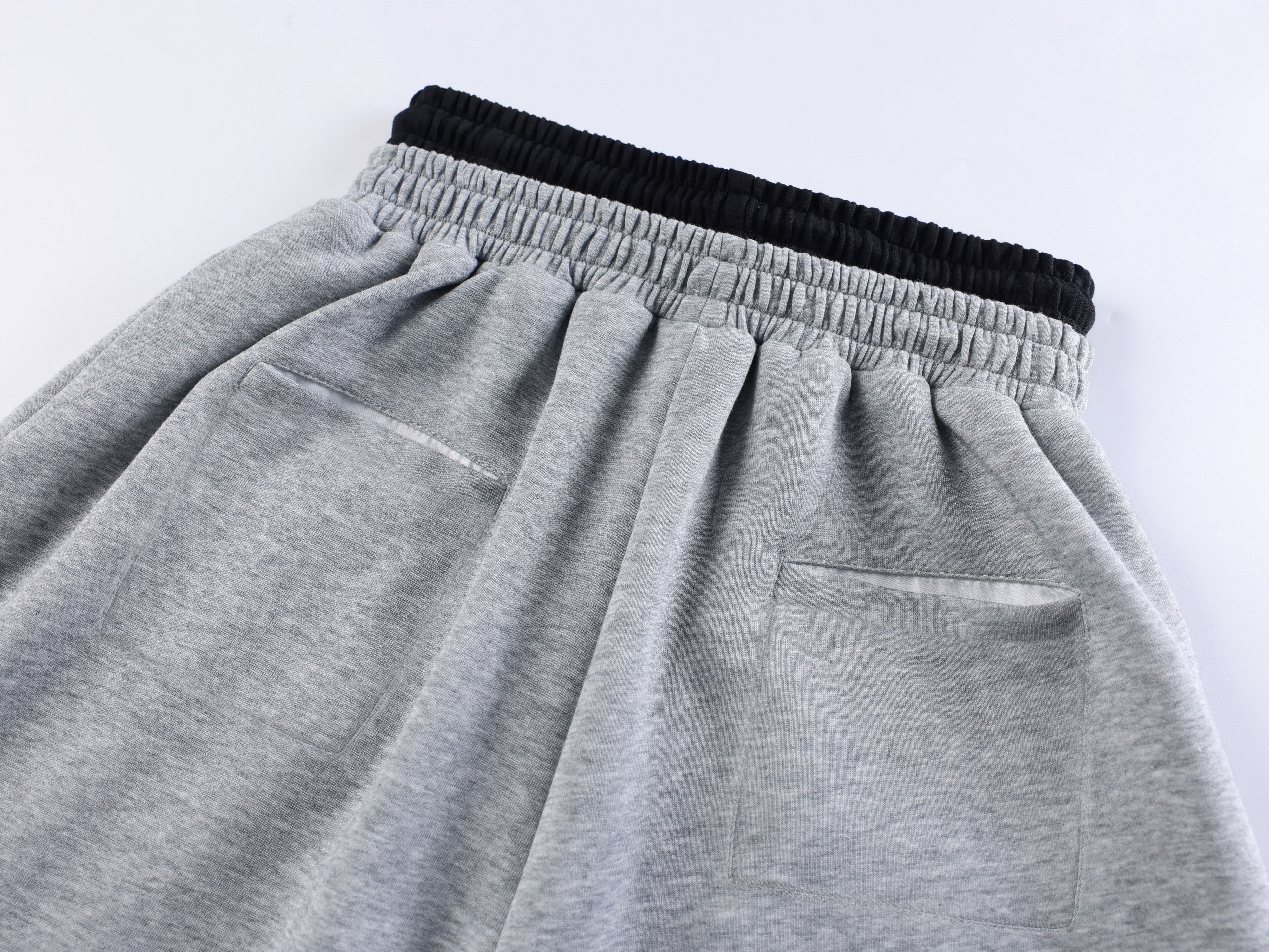 3-6-5.shop 77 Patchwork Wide-Leg Sweatpants