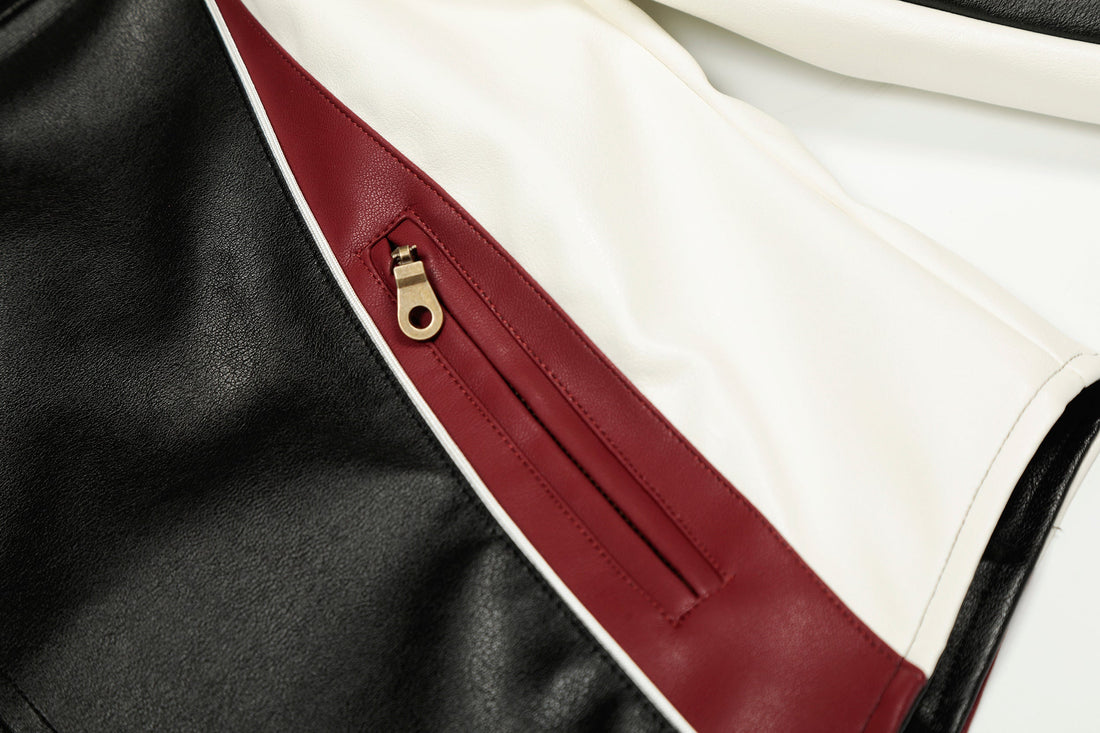 3-6-5.shop PU Racing Jacket