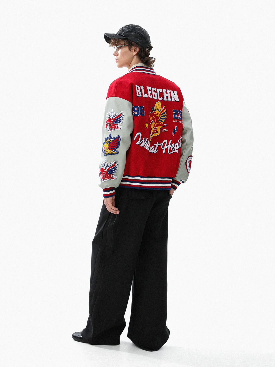3-6-5.shop Wild at Heart Varsity Jacket