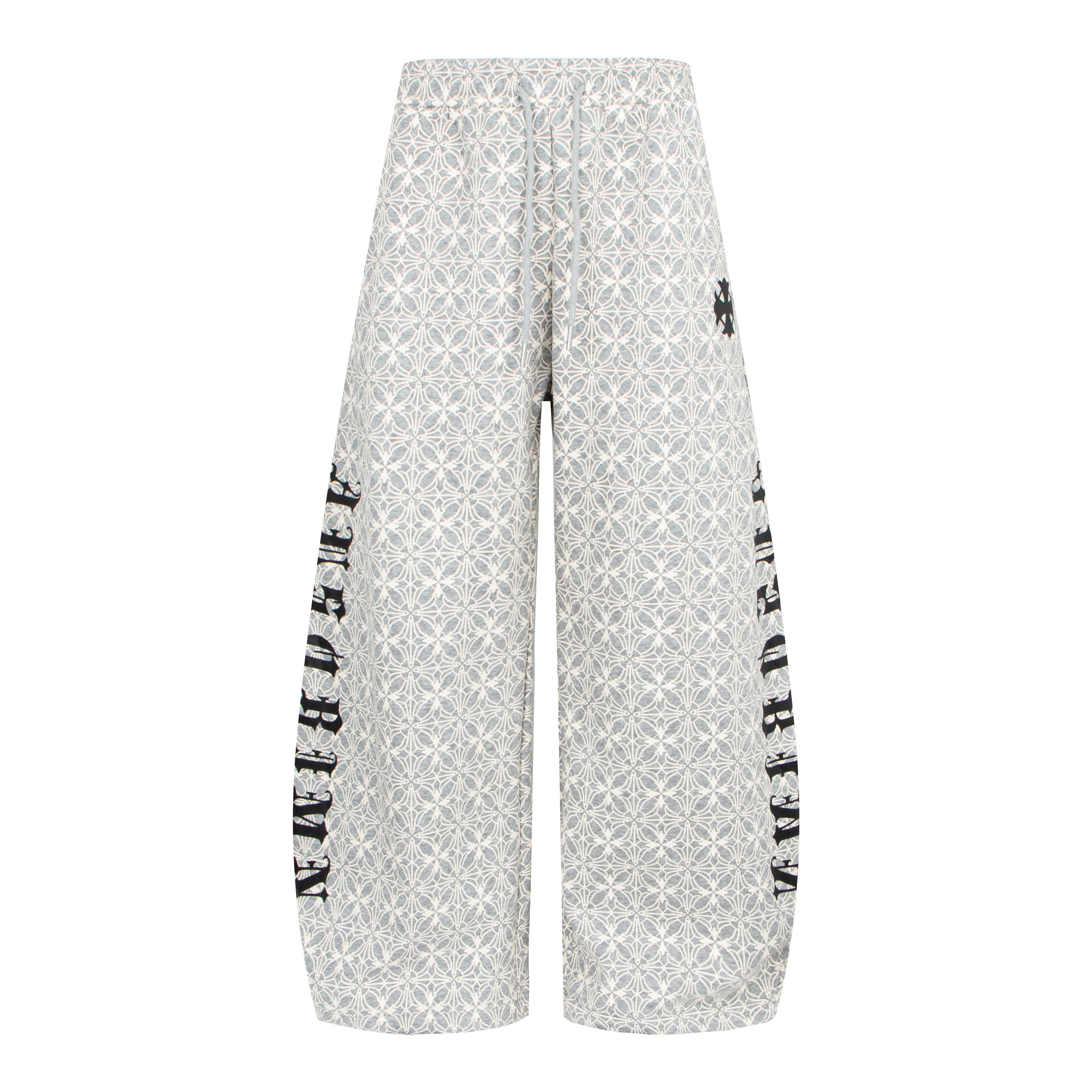 3-6-5.shop All-Over Pattern Graphic Wide-Leg Pants