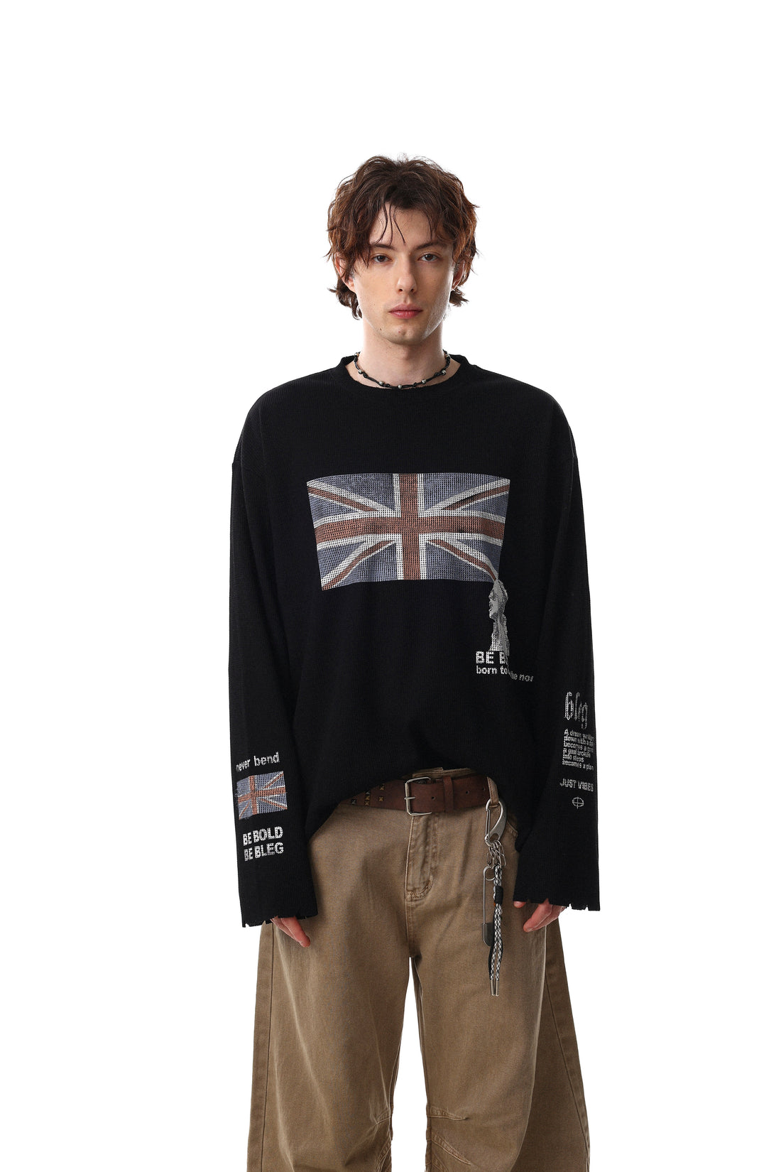 3-6-5.shop Union Graphic Long Sleeve Tee