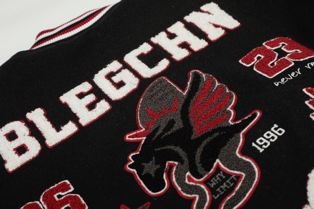 3-6-5.shop Wild at Heart Varsity Jacket