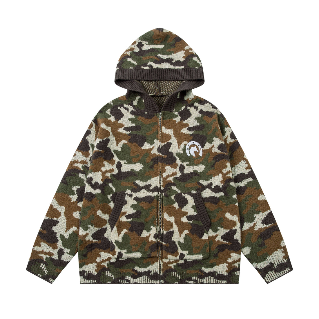 3-6-5.shop “07 Camo Knit Sweater”