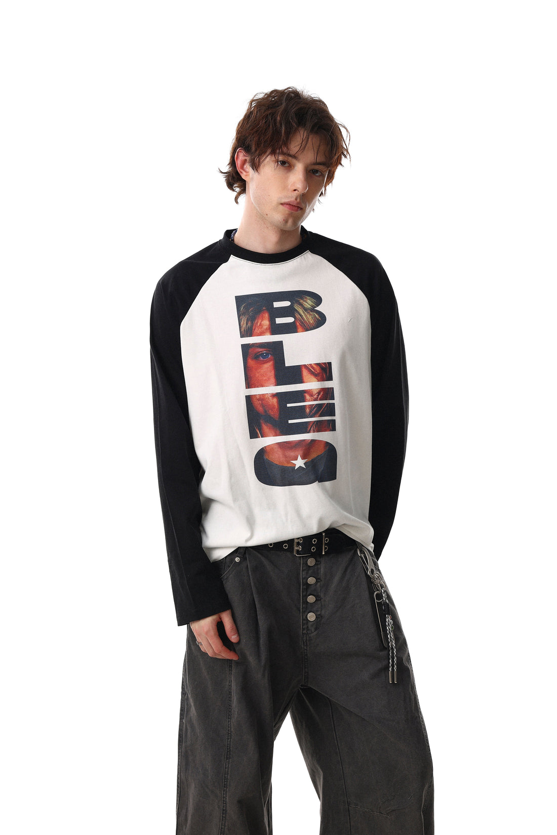 3-6-5.shop Graphic Raglan Long Sleeve Tee
