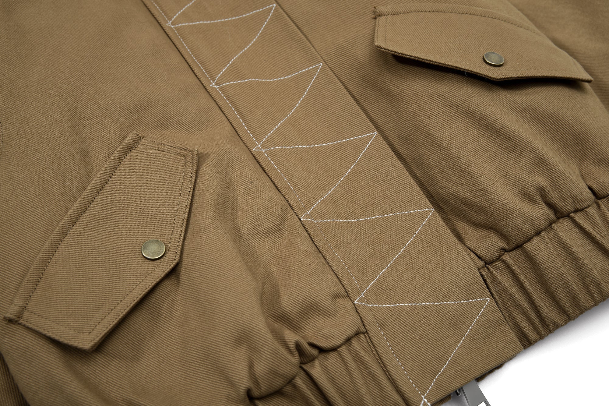 3-6-5.shop Fur-Lined High-Neck Cotton Jacket