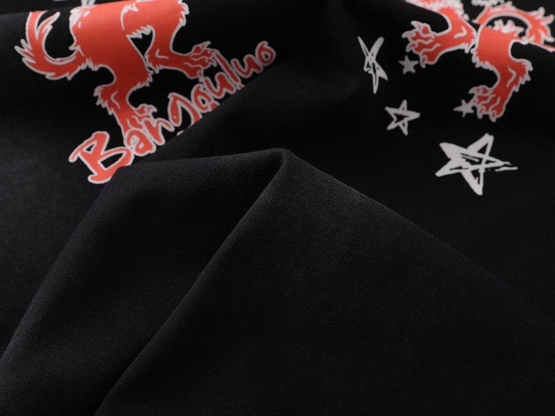 3-6-5.shop Vintage Crest Graphic T-Shirt