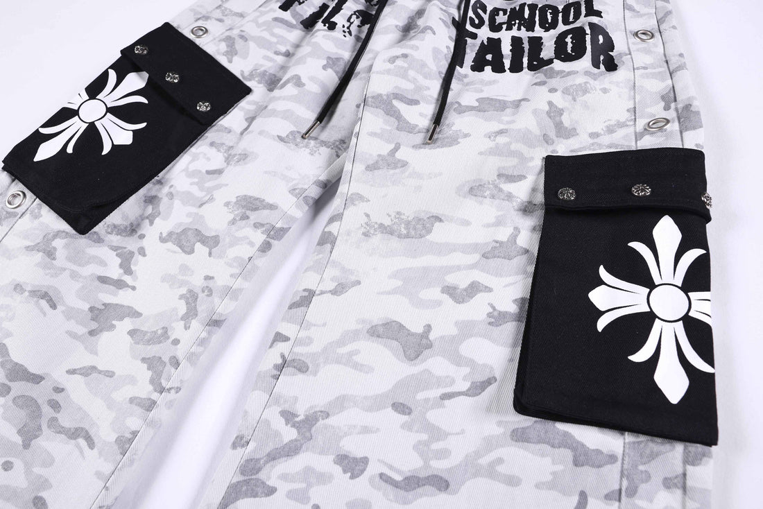 3-6-5.shop Camo Graphic Cargo Pants