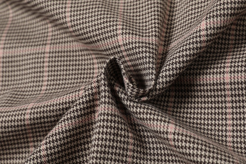 3-6-5.shop Reversible Check Puffer Jacket