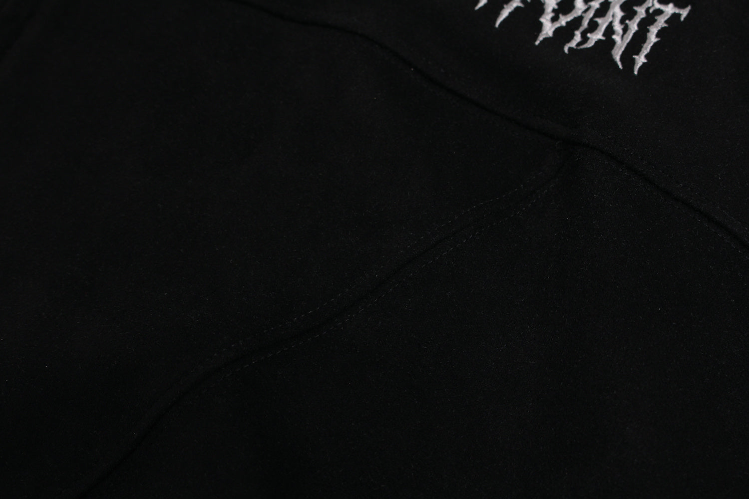 3-6-5.shop “Viewpoint” Suede Track Hoodie