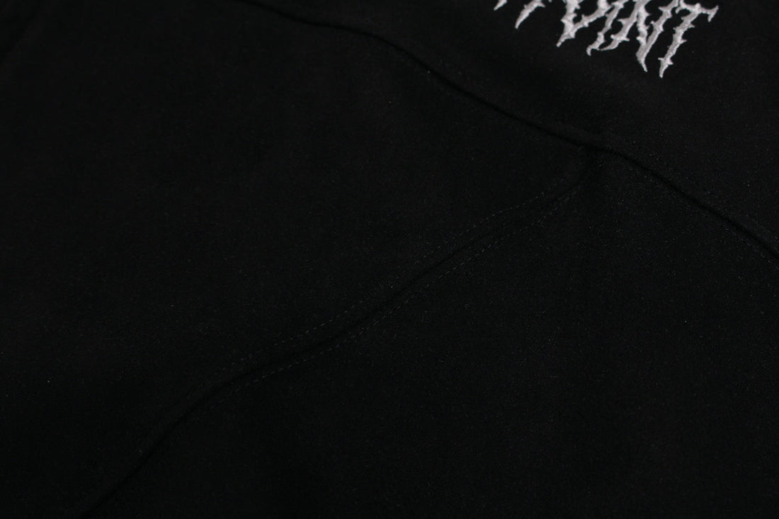 3-6-5.shop “Viewpoint” Suede Track Hoodie