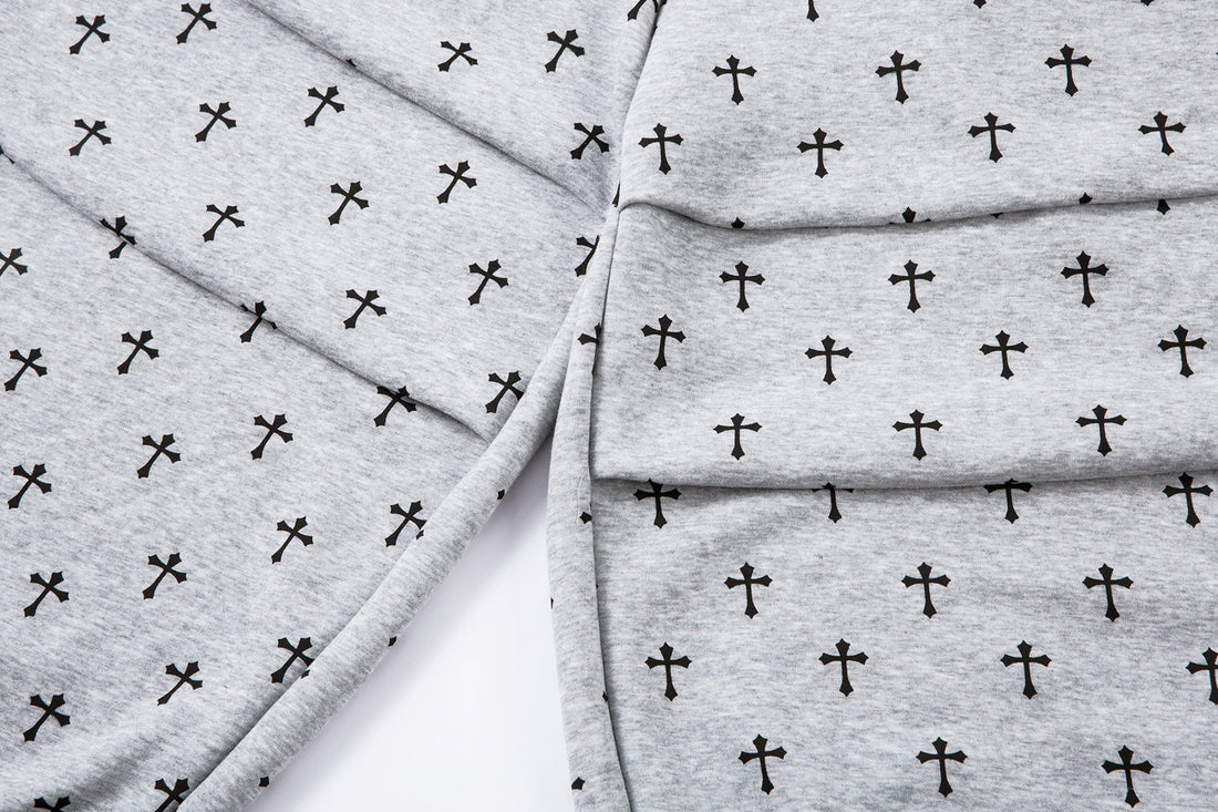 3-6-5.shop Cross Print Sweatpants