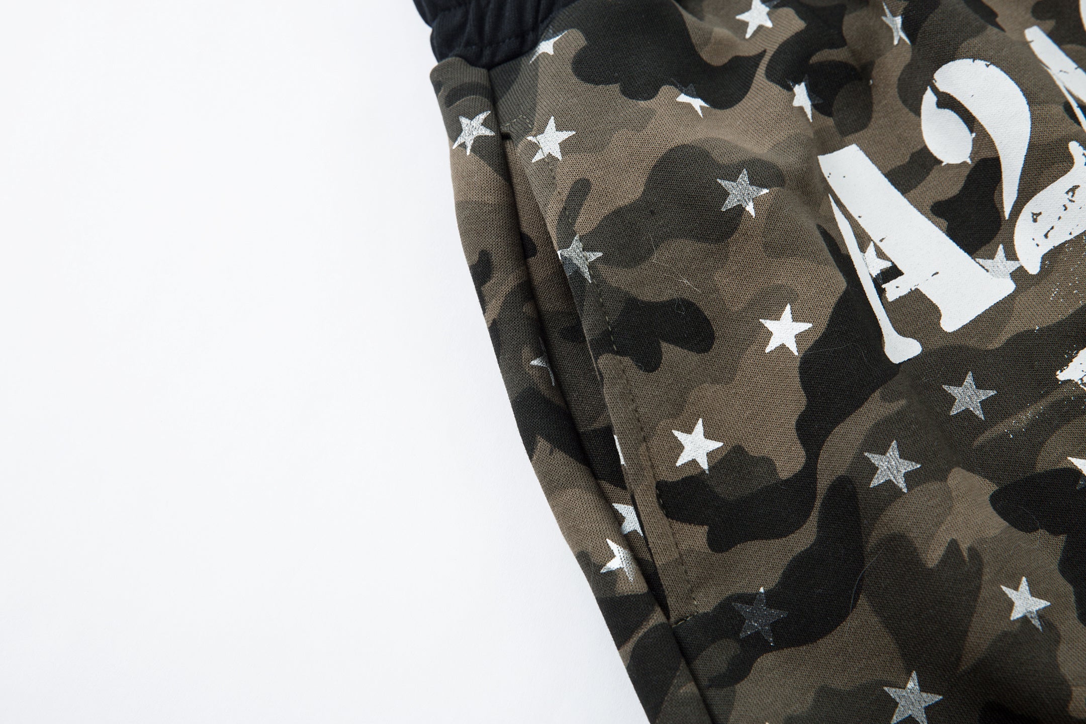 3-6-5.shop Star Camo Wide-Leg Sweatpants