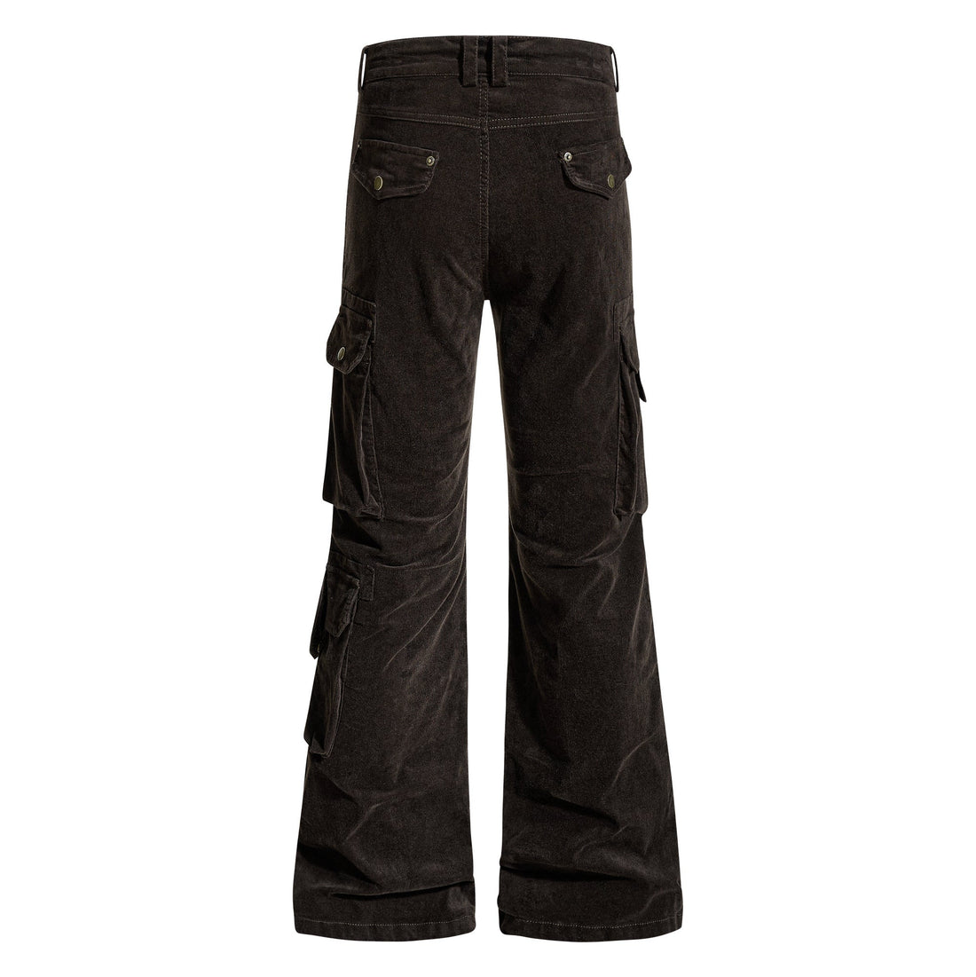 3-6-5.shop Washed Utility Flared Pants