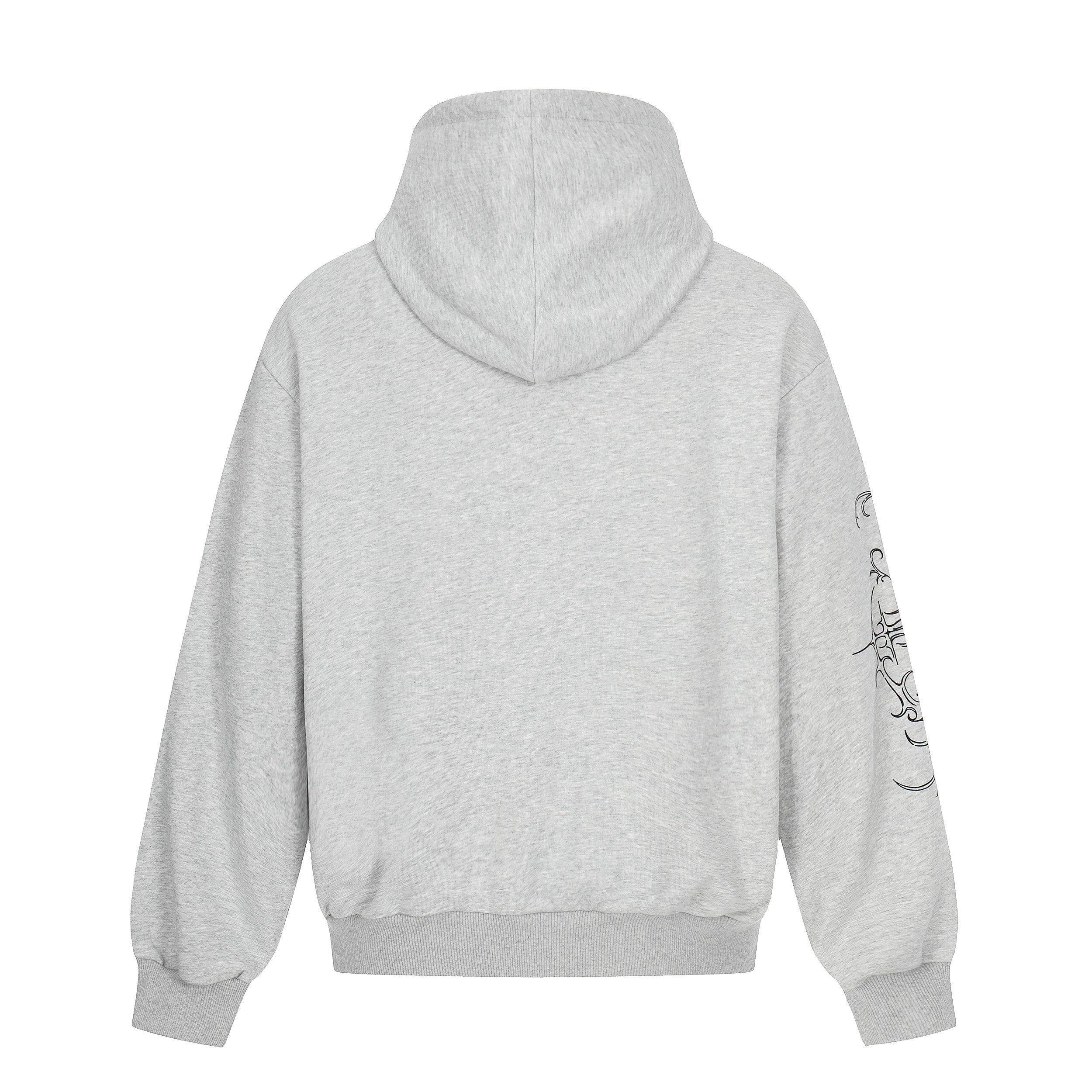 3-6-5.shop Gothic Cross Graphic Hoodie