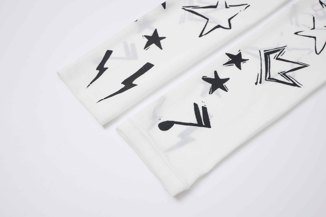 3-6-5.shop Graphic Long Sleeve Top