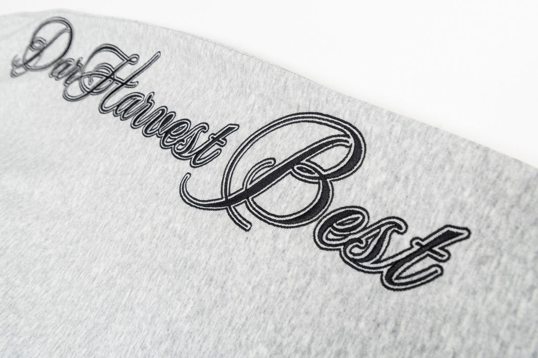 3-6-5.shop Script Logo Wide-Leg Sweatpants