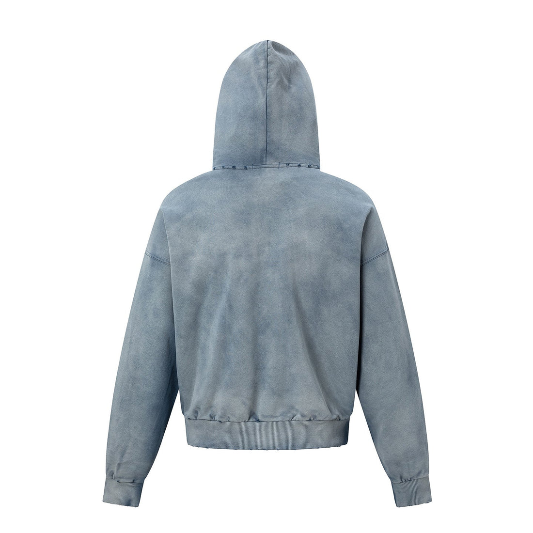 3-6-5.shop Vintage Patch Zip-Up Hoodie