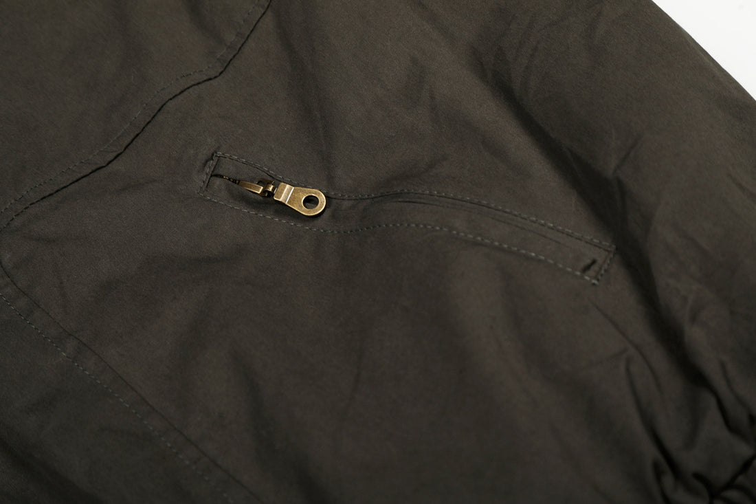 3-6-5.shop Cotton Stand-Collar Bomber Jacket