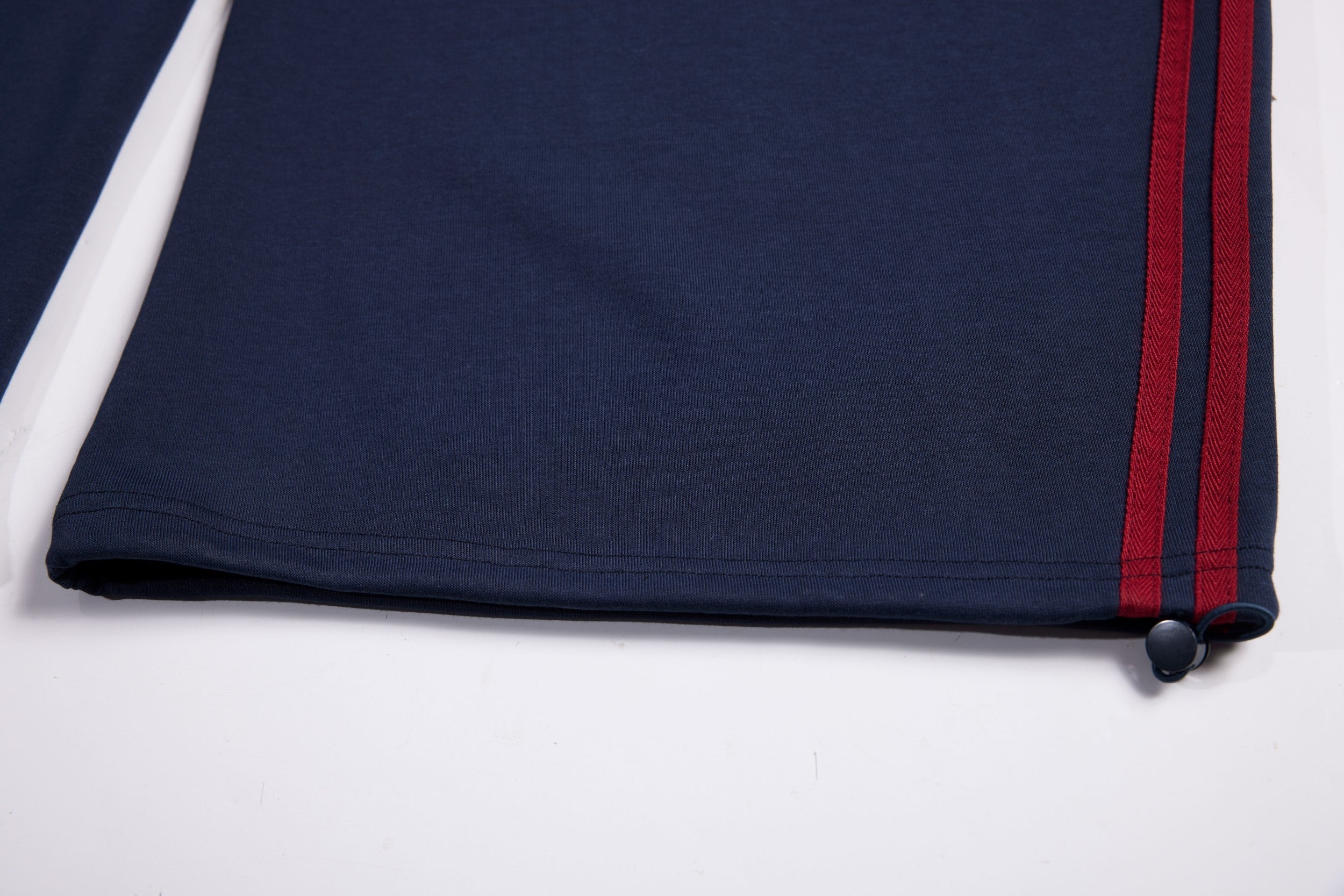 3-6-5.shop Retro College Badge Wide-Leg Sweatpants