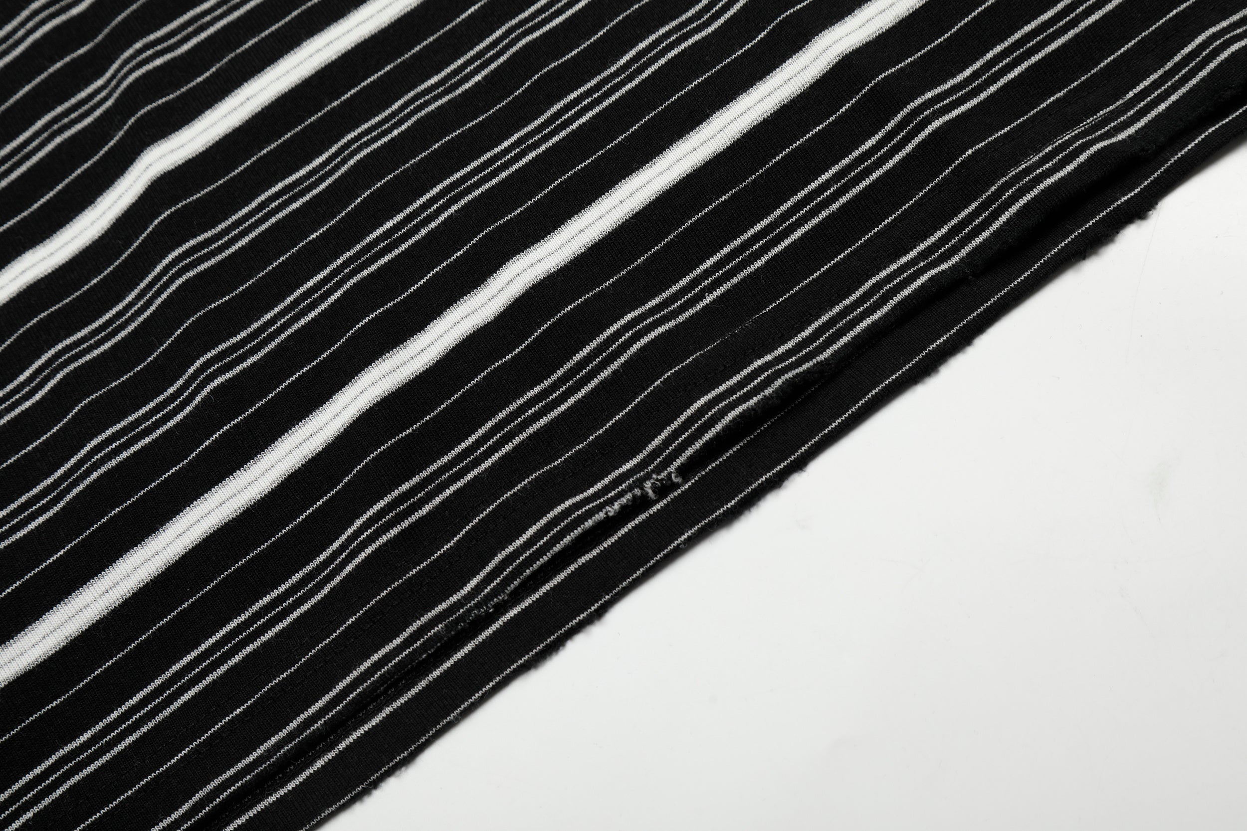 3-6-5.shop Striped Henley Long Sleeve Tee