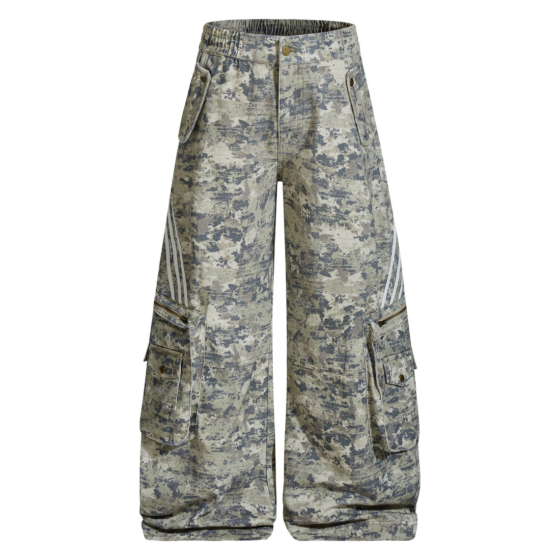 3-6-5.shop Tactical Camo Stripe Cargo Pants