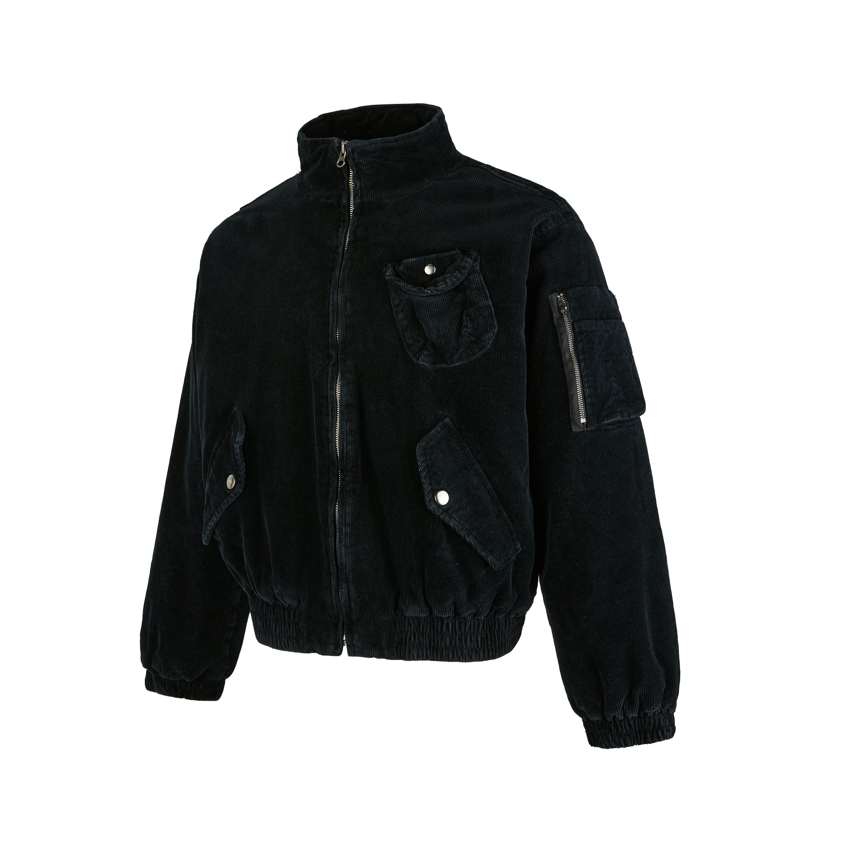 3-6-5.shop Corduroy Utility Bomber Jacket