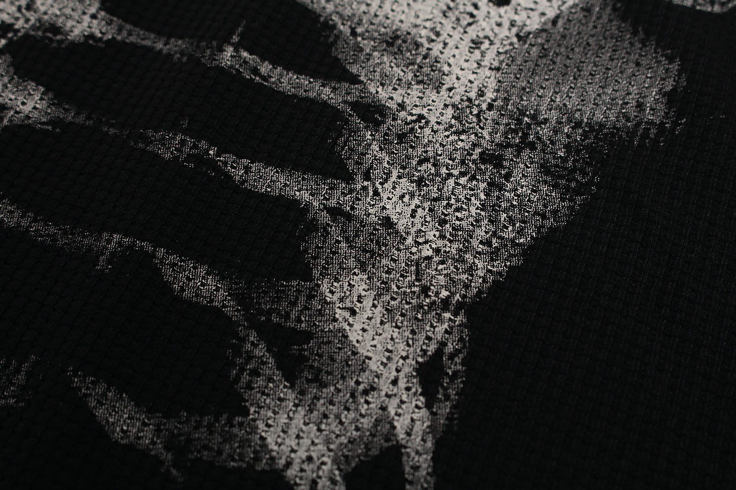 3-6-5.shop Skeleton Print Long Sleeve Tee