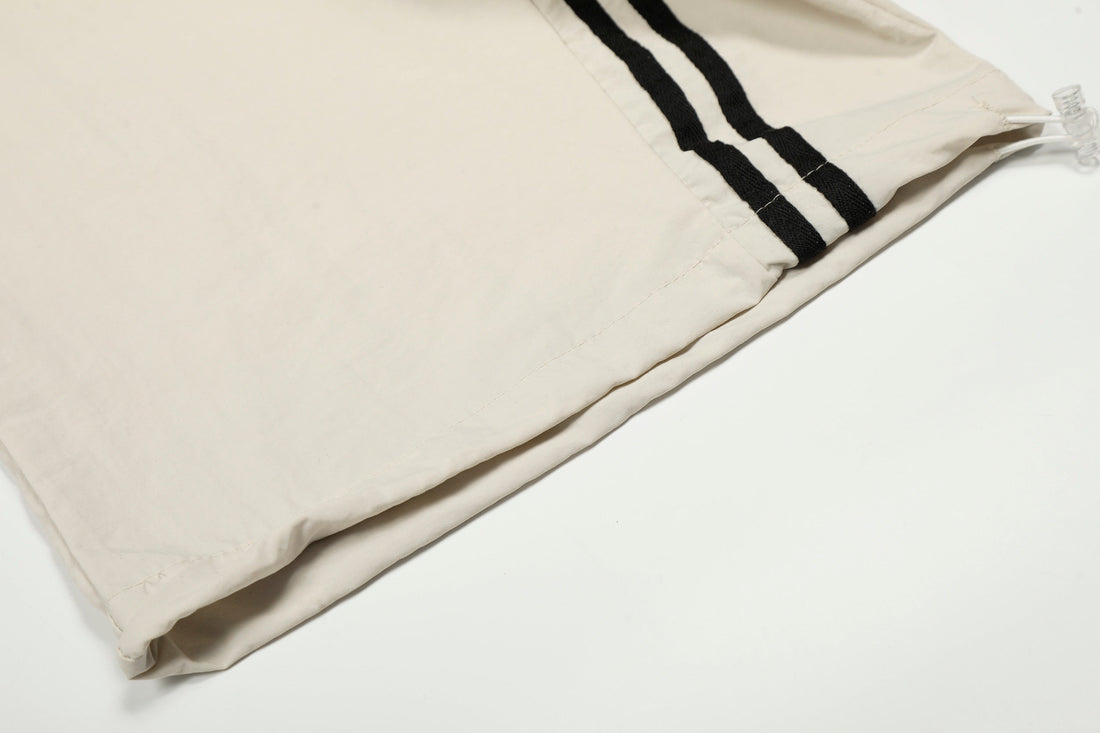 3-6-5.shop Athletic Stripe Wide-Leg Pants