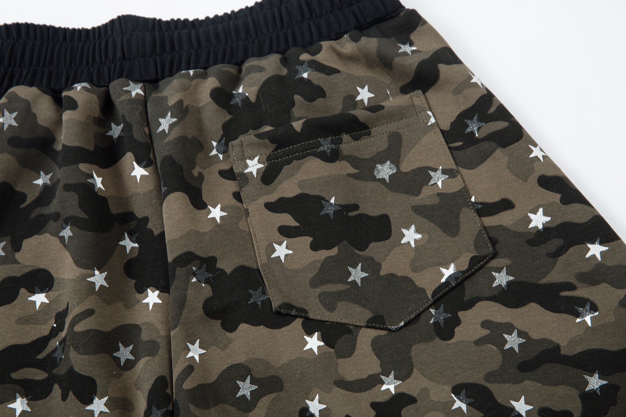 3-6-5.shop Star Camo Wide-Leg Sweatpants