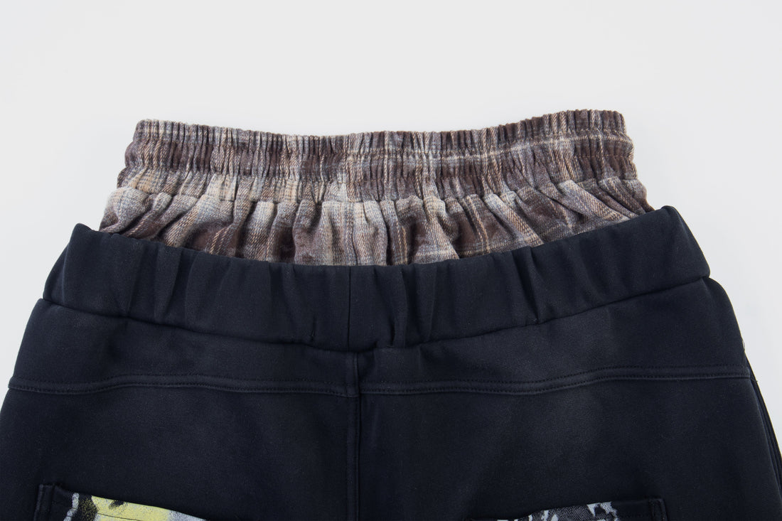 3-6-5.shop Wild Fusion Graphic Sweatpants