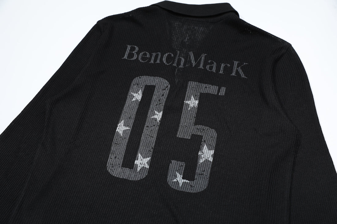 3-6-5.shop Benchmark Long Sleeve Polo