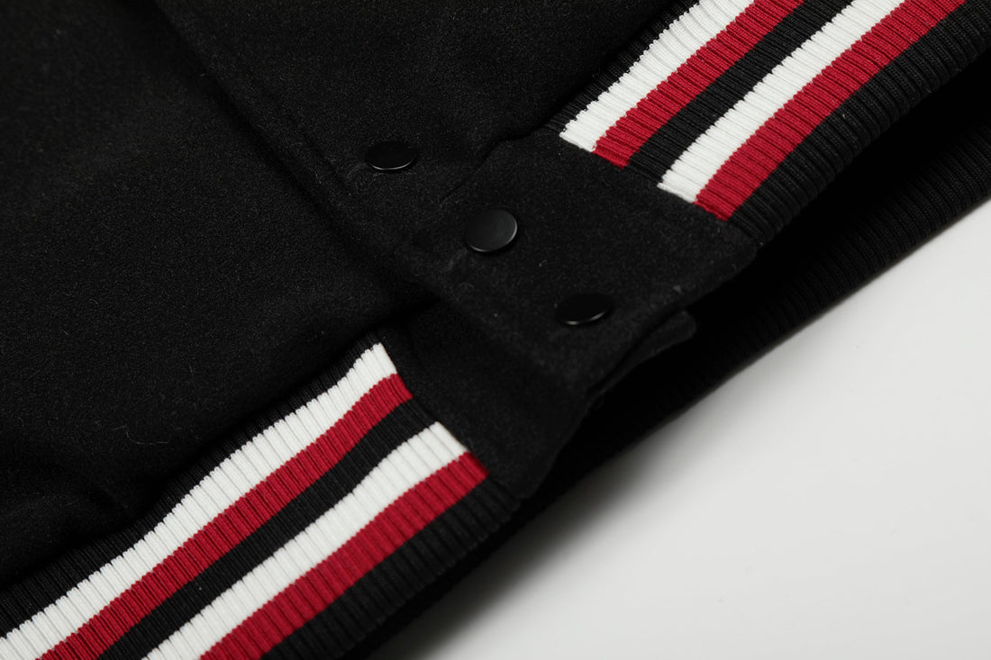 3-6-5.shop Wild at Heart Varsity Jacket