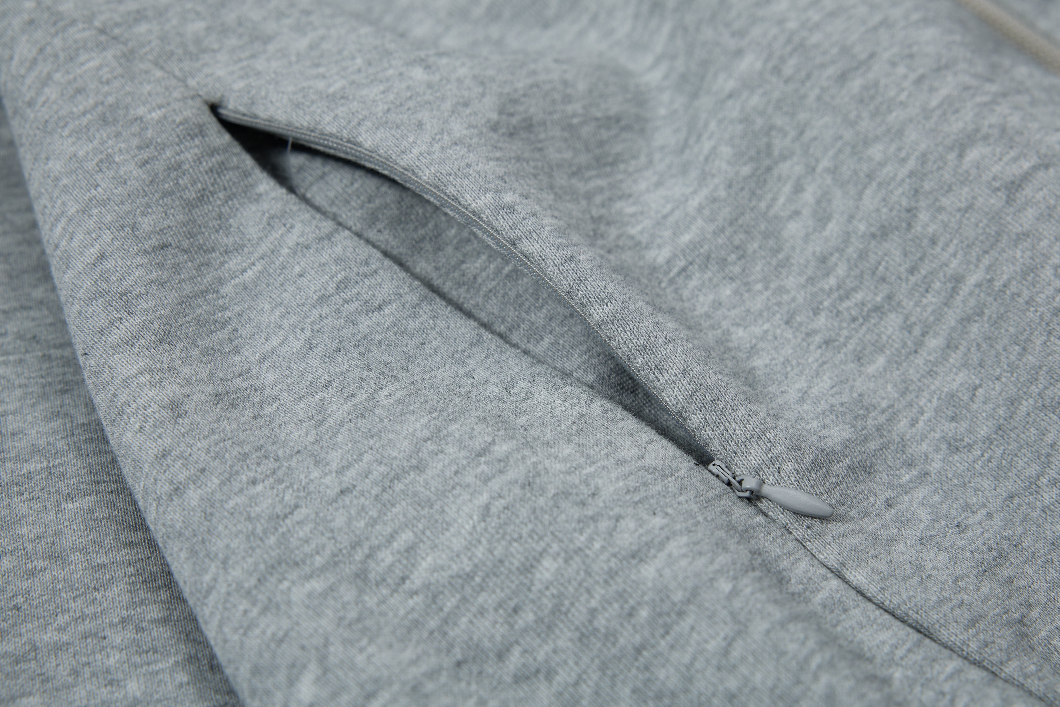 3-6-5.shop Curved Panel Full-Zip Hoodie