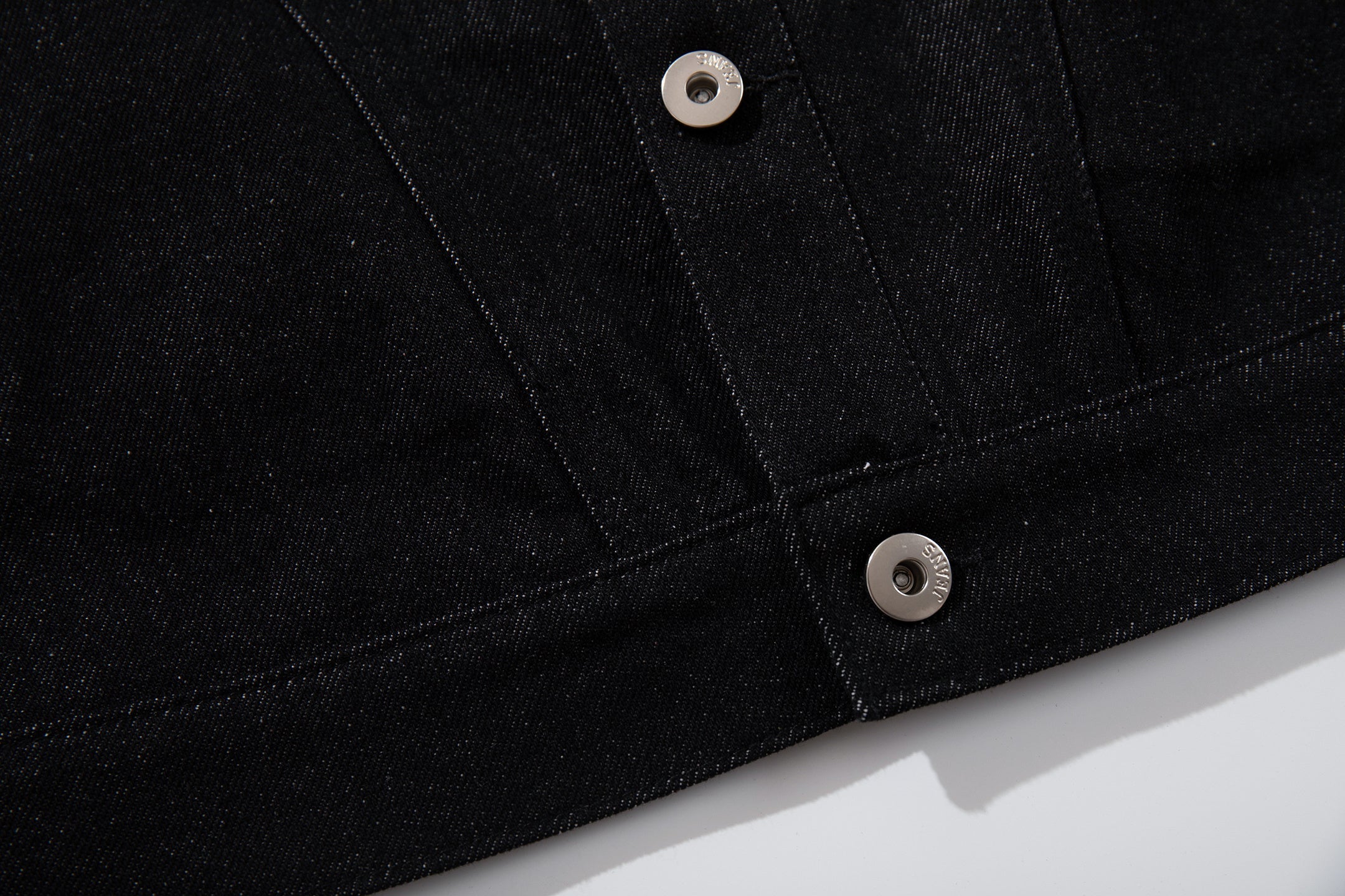 3-6-5.shop Denim Panel Jacket