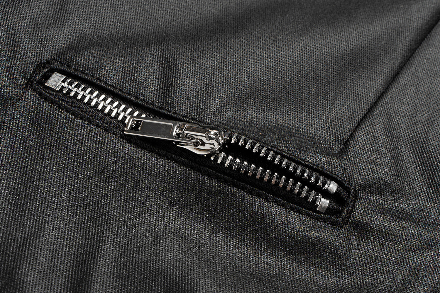 3-6-5.shop Blade-Cut Zip Leather Pants