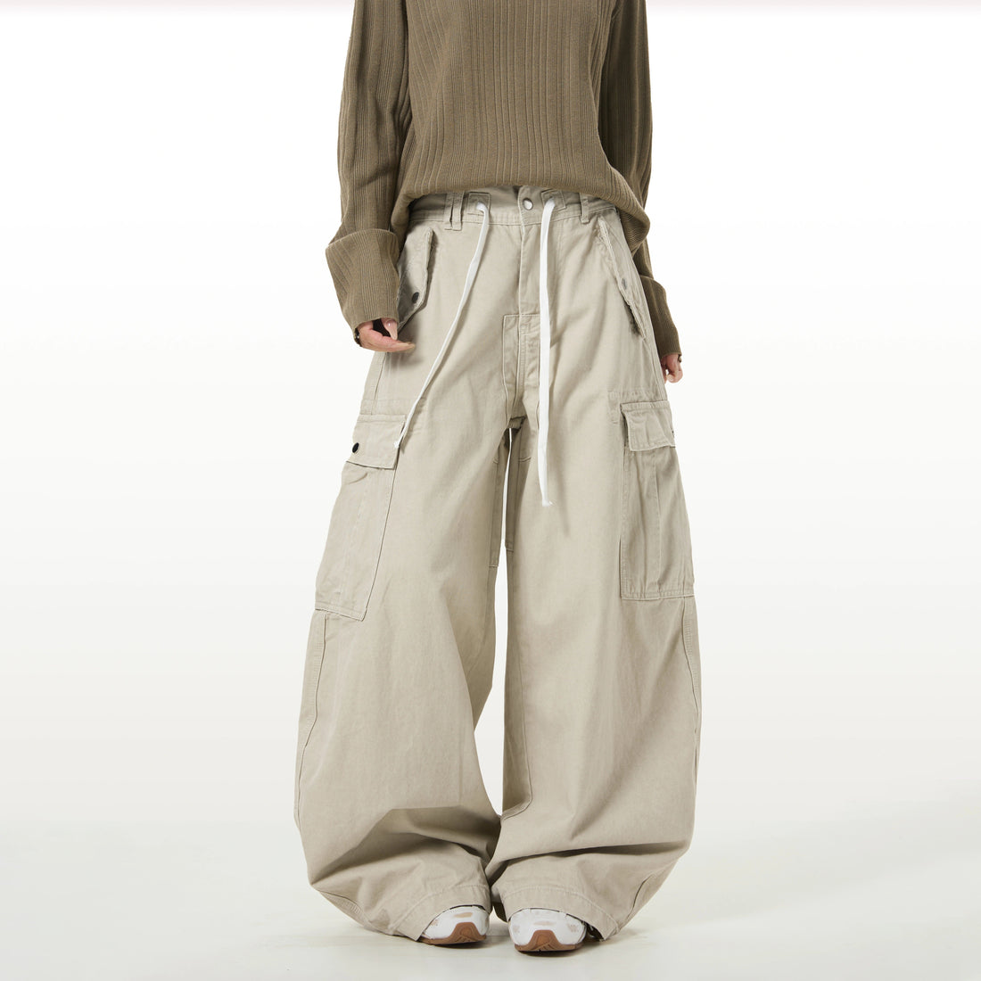 3-6-5.shop Utility Cargo Barrel Pants