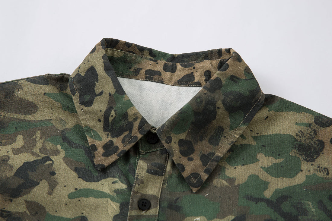 3-6-5.shop Camo-Leopard Hybrid Utility Shirt